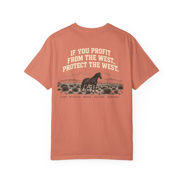 All Hat, No Cowboy — Protect the West Tee