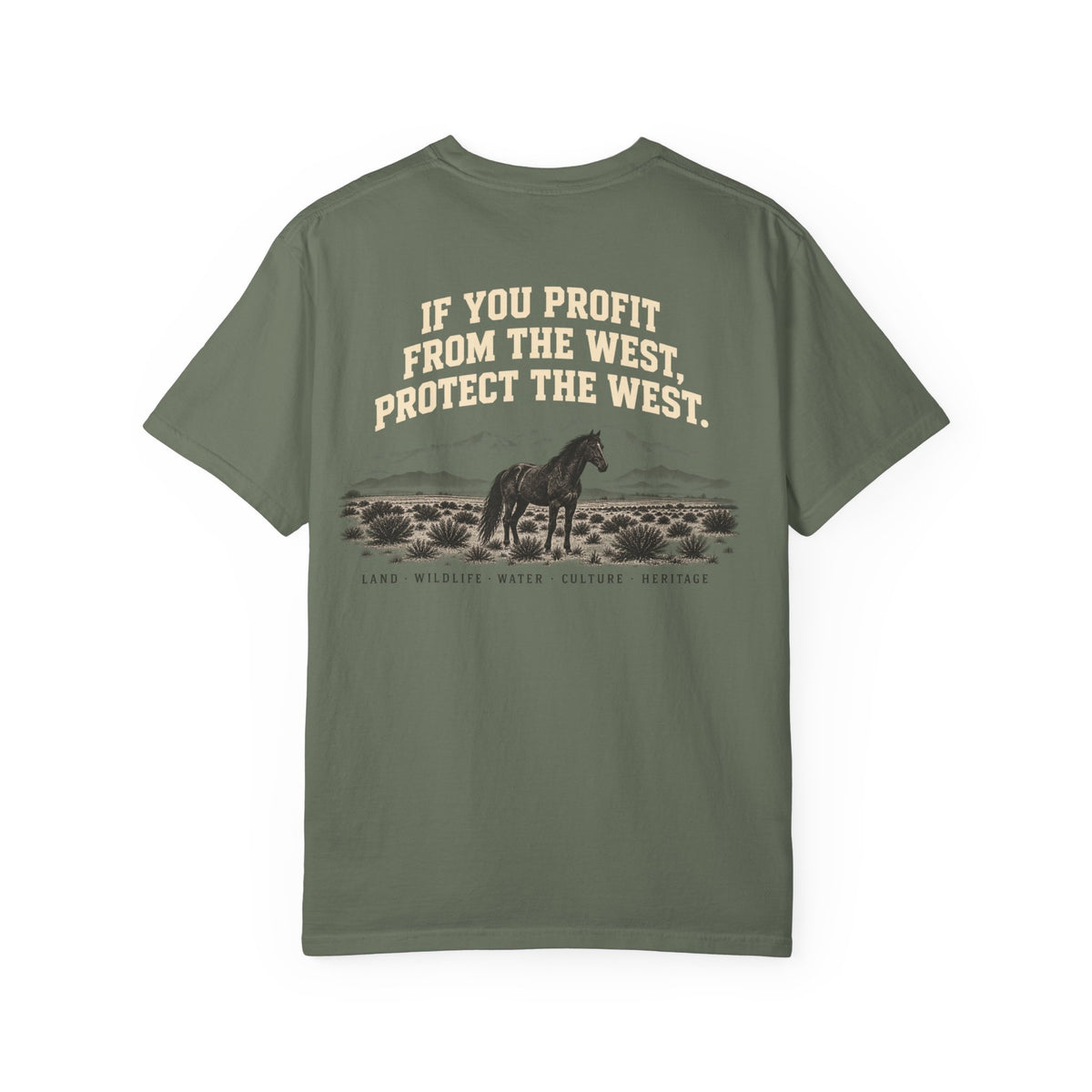 All Hat, No Cowboy — Protect the West Tee