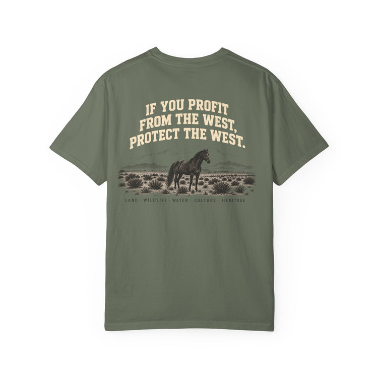 All Hat, No Cowboy — Protect the West Tee