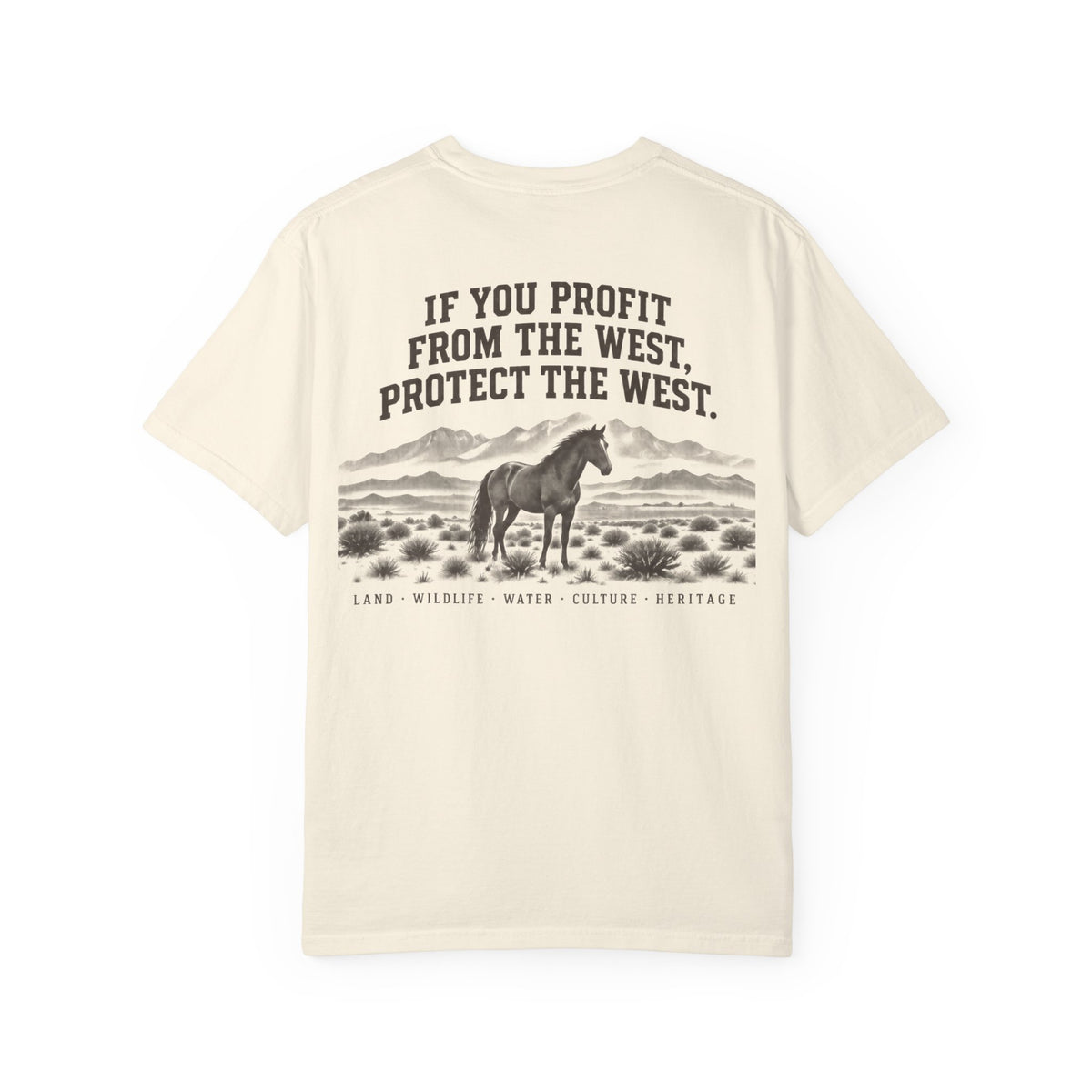 All Hat, No Cowboy — Protect the West Tee