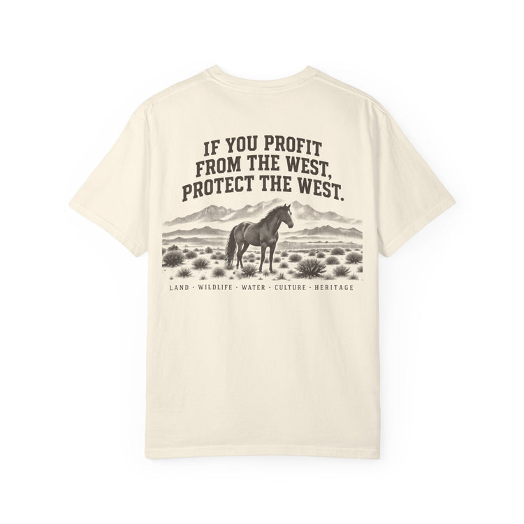 All Hat, No Cowboy — Protect the West Tee