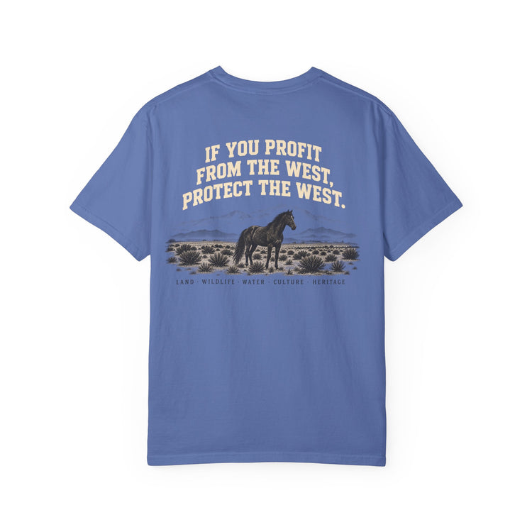 All Hat, No Cowboy — Protect the West Tee