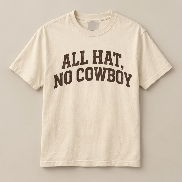 All Hat, No Cowboy tee
